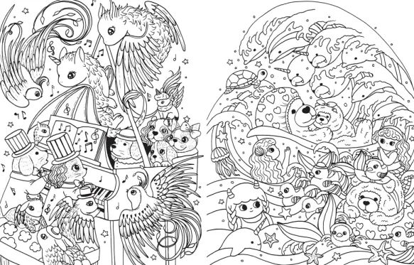 A Million Puppies Paw-some Pooches to Colour