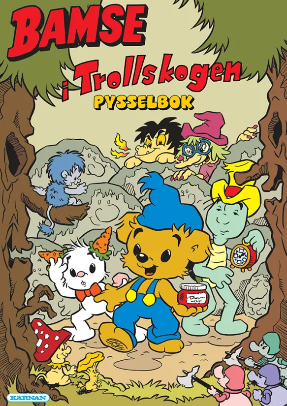Bamse i Trollskogen pysselbok