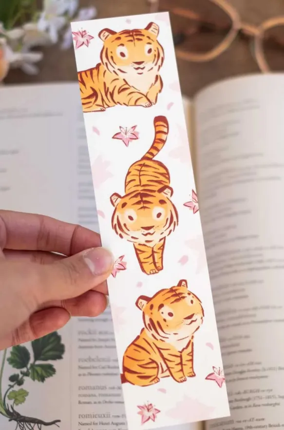 Bookmark - Tiger Blossoms