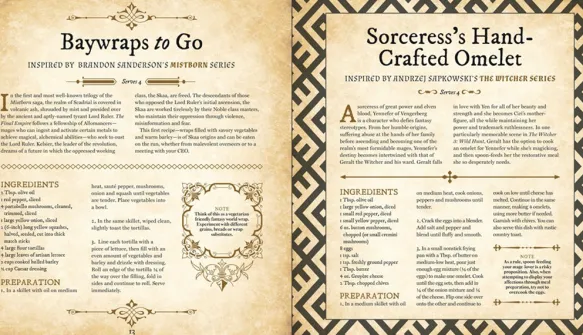 Cooking for Wizards, Warriors and Dragons