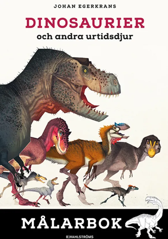 Dinosaurier och andra urtidsdjur - Målarbok