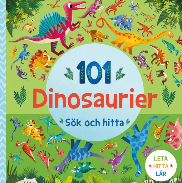 101 dinosaurier - sök och hitta