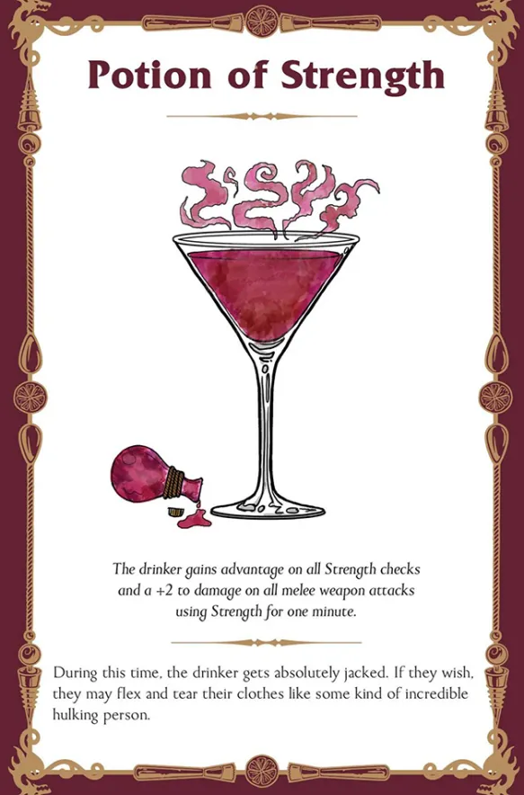 Düngeonmeister: The Deck of Many Drinks. The RPG Cocktail Recipe Deck