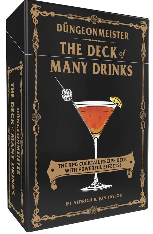 Düngeonmeister: The Deck of Many Drinks. The RPG Cocktail Recipe Deck