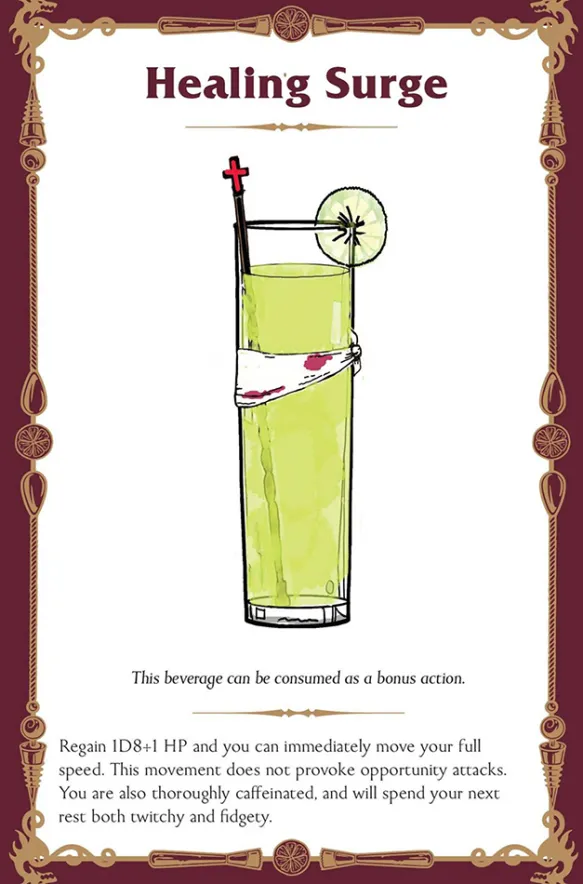 Düngeonmeister: The Deck of Many Drinks. The RPG Cocktail Recipe Deck