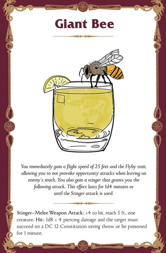 Düngeonmeister: The Deck of Many Drinks. The RPG Cocktail Recipe Deck