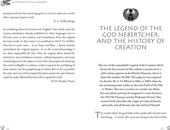 Egyptian Myths and Legends