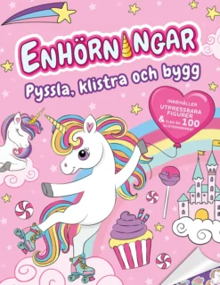 Enhörningar: pyssla, klistra och bygg