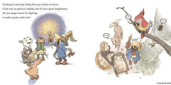 Final Fantasy IX Picture Book: Vivi and Grandpa's Memories for the Sky