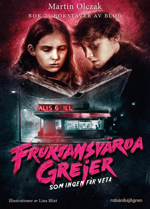 Fruktansvärda grejer som ingen får veta. Bok 2 Bokstäver av blod