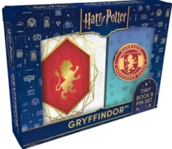 Harry Potter: Gryffindor Tiny Book and Pin Set