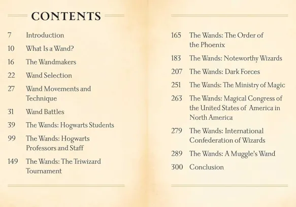 Harry Potter: The Mini Book of Wands