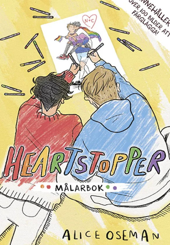 Heartstopper Målarbok