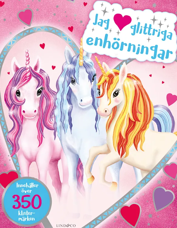 Jag älskar glittriga enhörningar