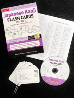 Japanese Kanji Flash Cards Kit 2