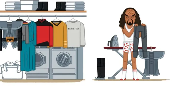 Klingon Next Door: Off Duty the Warriors Way
