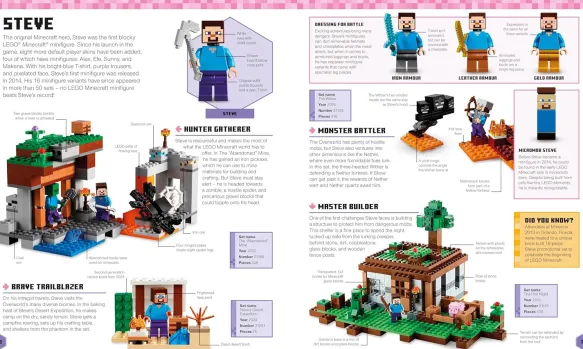 LEGO Minecraft Visual Dictionary: With an Exclusive LEGO Minecraft Minifigure