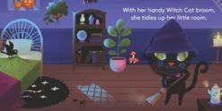 Little Witch Cat - Finger Puppet Book