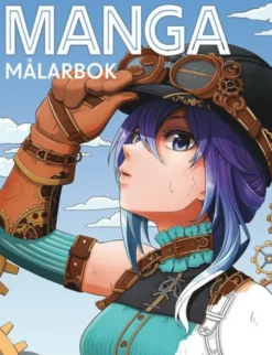Manga målarbok