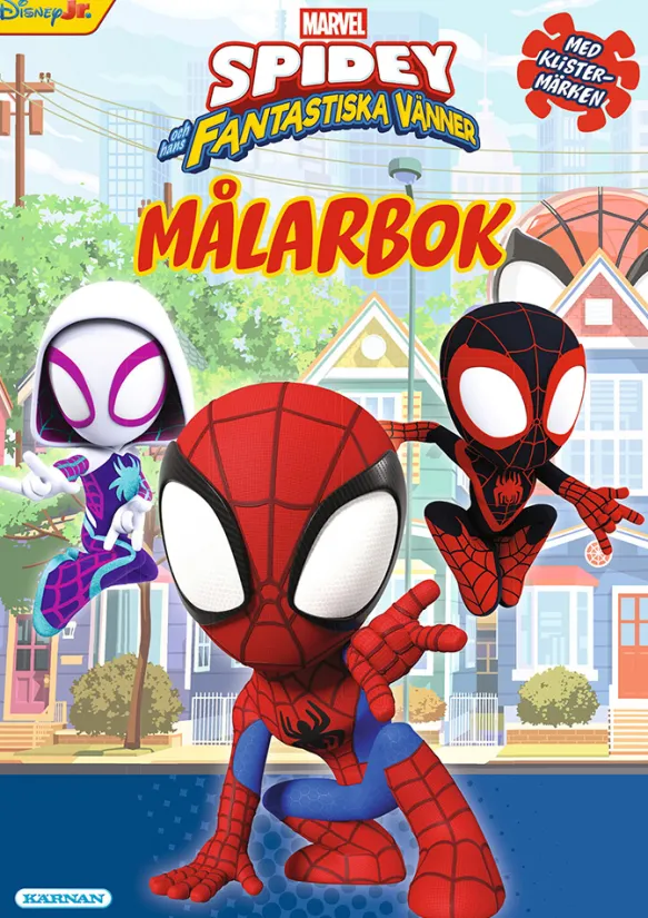 Målarbok Spidey och hans fantastiska vänner