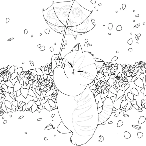 Mofusand: An Official Coloring Book