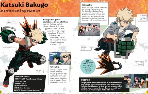 My Hero Academia Character Encyclopedia