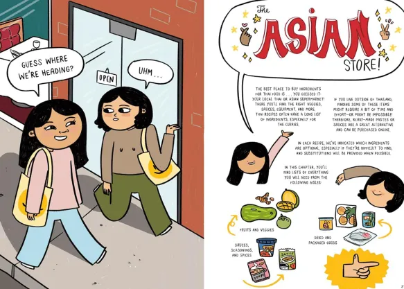 Noodles, Rice, and Everything Spice - A Comic Book Cookbook