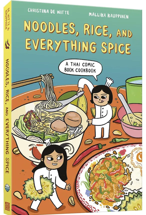 Noodles, Rice, and Everything Spice - A Comic Book Cookbook