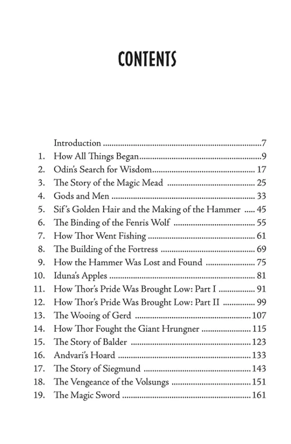 Norse Myths and Legends: Tales and Sagas of the Gods and Heroes