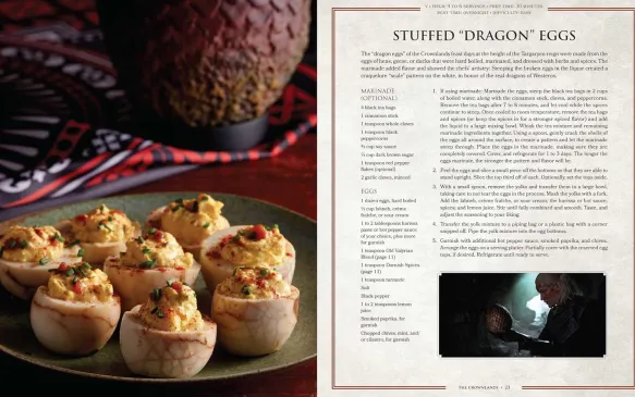 Official Westeros Cookbook: Recipes from Game of Thrones and House of the Dragon