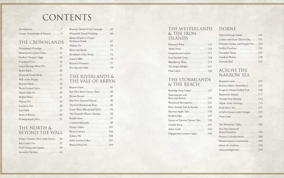 Official Westeros Cookbook: Recipes from Game of Thrones and House of the Dragon