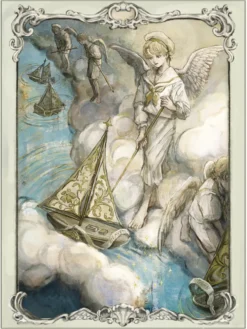 Peculiar Antique Dreamworld Illustration Card Book
