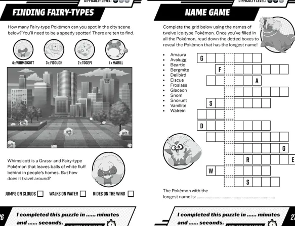 Pokémon 5-Minute Challenges: Over 50 Puzzles