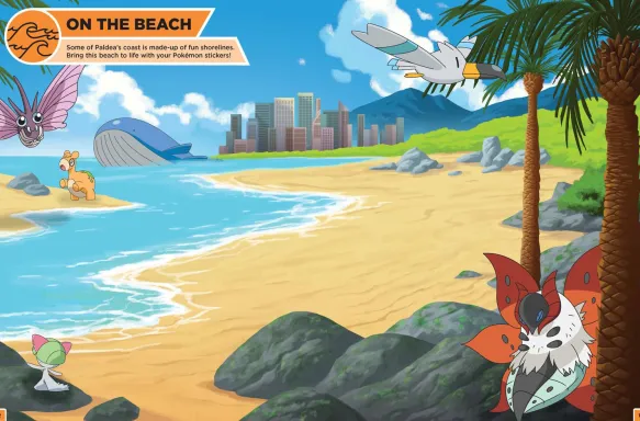 Pokémon: Welcome to Paldea Official Sticker Activity Book