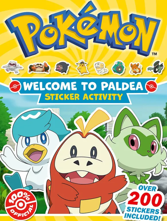 Pokémon: Welcome to Paldea Official Sticker Activity Book