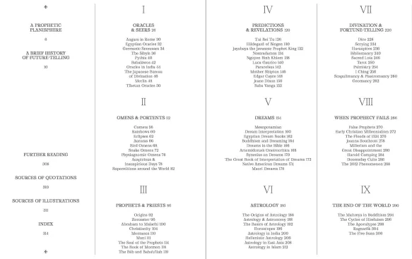 Prophecies: Omens - Auguries - Divination - Oracles - Dreams - Apocalypse