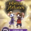 Pyssla med Musse & Helium - pysselbok med klistermärken
