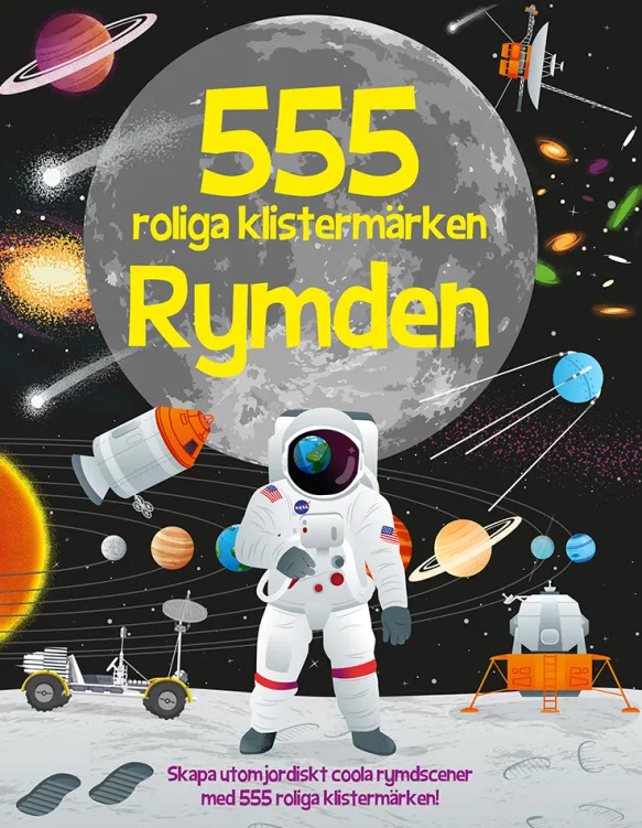 555 roliga klistermärken - Rymden