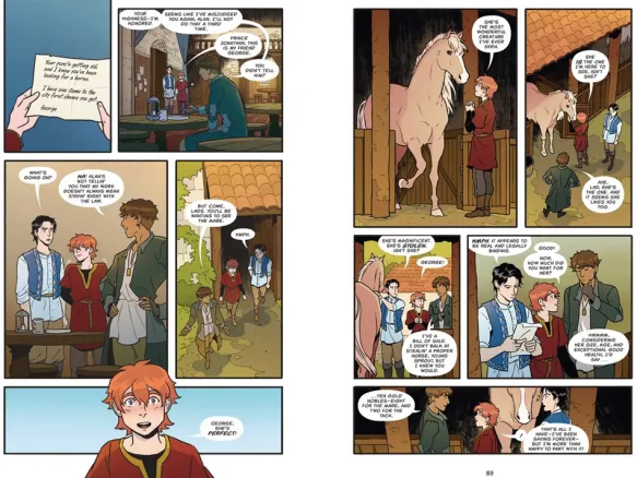 Song of the Lioness, Book 1: Alanna a Graphic Novel Adaptation