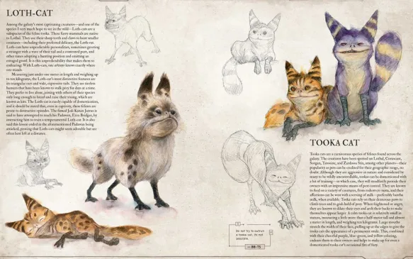 Star Wars Bestiary Vol. 1 - Creatures of the Galaxy