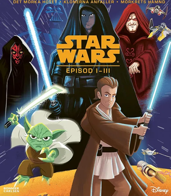 Star Wars - Episod I-III bilderbokssamling