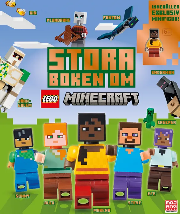 Stora boken om LEGO® Minecraft: innehåller exklusiv LEGO modell