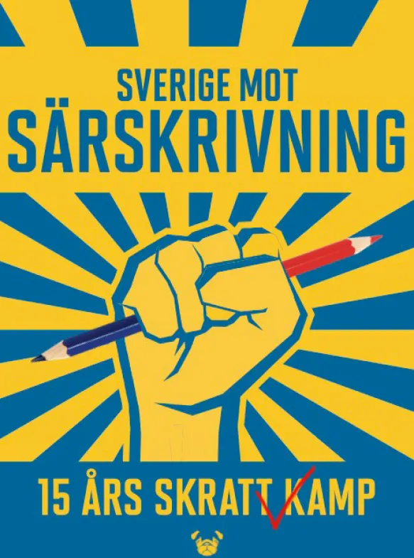 Sverige mot särskrivning - 15 års skrattkamp