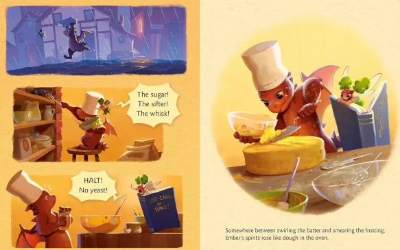 The Bakery Dragon and the Fairy Cake