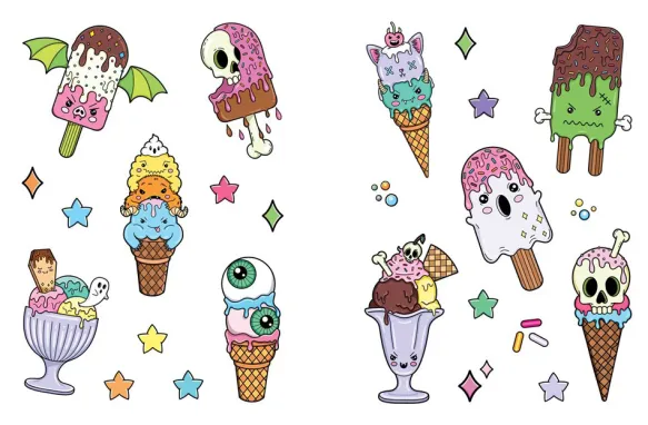The Creepy Cute Sticker Book