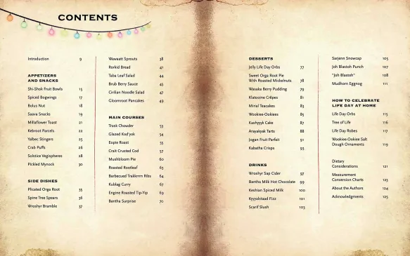 The Life Day Cookbook: Official Holiday Recipes from a Galaxy Far, Far Away