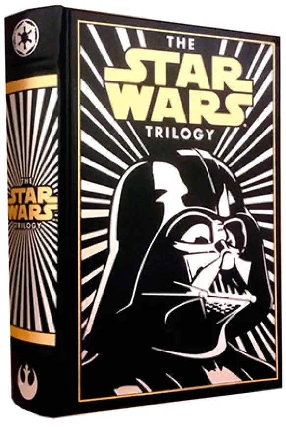 The Star Wars Trilogy, black leatherbound