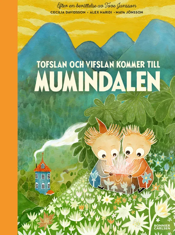Tofslan och Vifslan kommer till Mumindalen