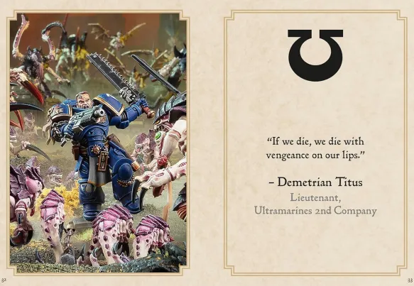 Warhammer 40,000 Words of War - The Miniature Book of Space Marine Quotes