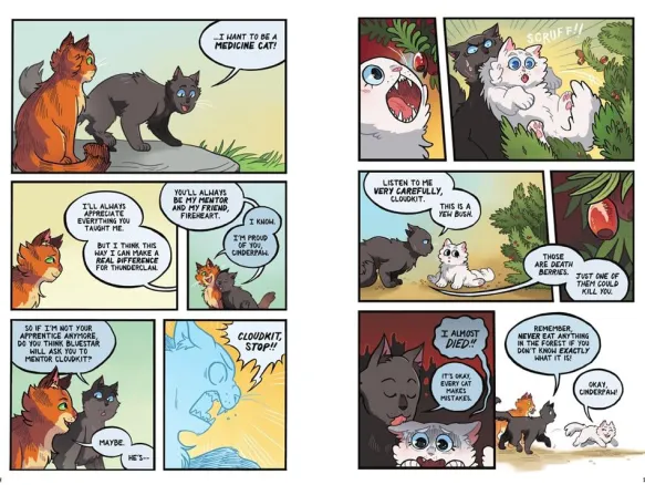 Warriors Graphic Novel 2 The Prophecies Begin